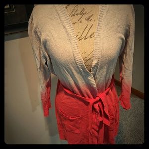 Sweater ombre cover-up